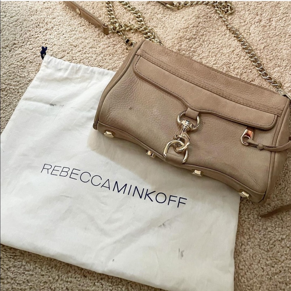 Rebecca Minkoff Tan Suede Crossbody